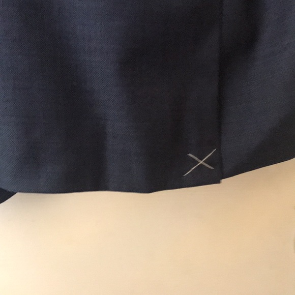 NWOT Mens sports coat by Jos A Bank, size 48 regular. Beautiful Navy Blue - Picture 12 of 14